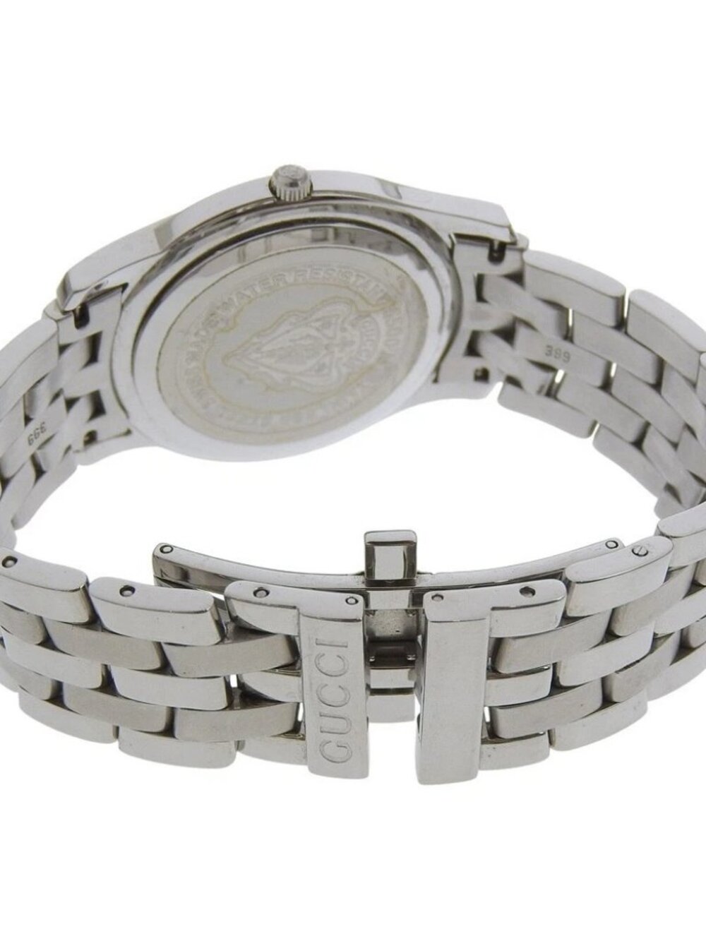 GUCCI Watches 5500M black blackDial Stainless Steel Quartz Analog display ... - Picture 4 of 13